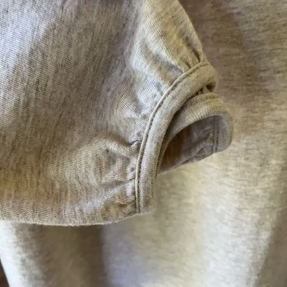 Old Navy Super Soft XXL Beige Knit Long Sleeve Scoop Neck Top - Picture 5 of 9